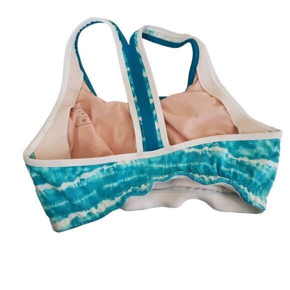 Athleta XtraLife Meryl Actisystem Ultraviolet Protection Swim Top M Tennis - Picture 2 of 12